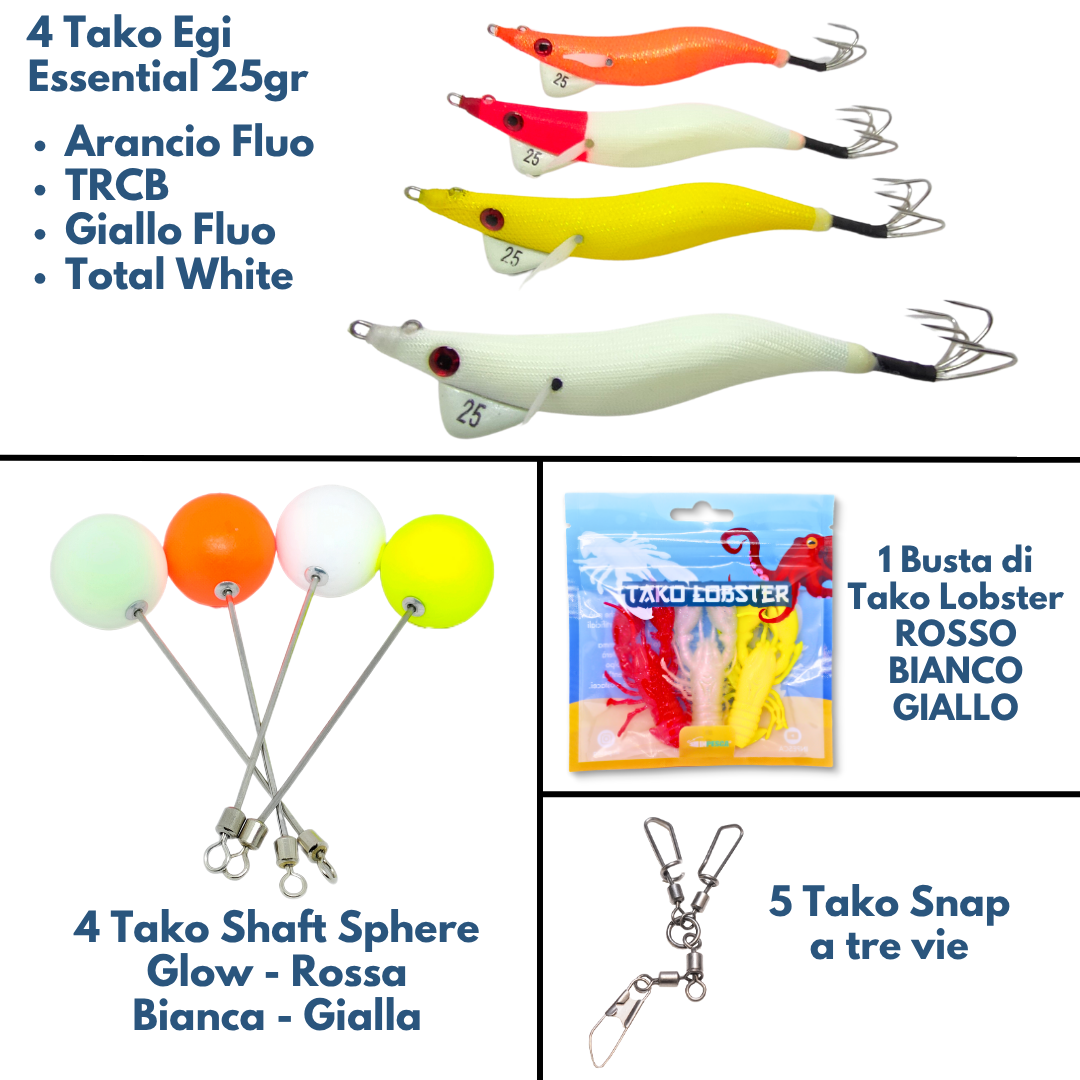 KIT TAKO EGI ESSENTIAL • 25gr / 35gr