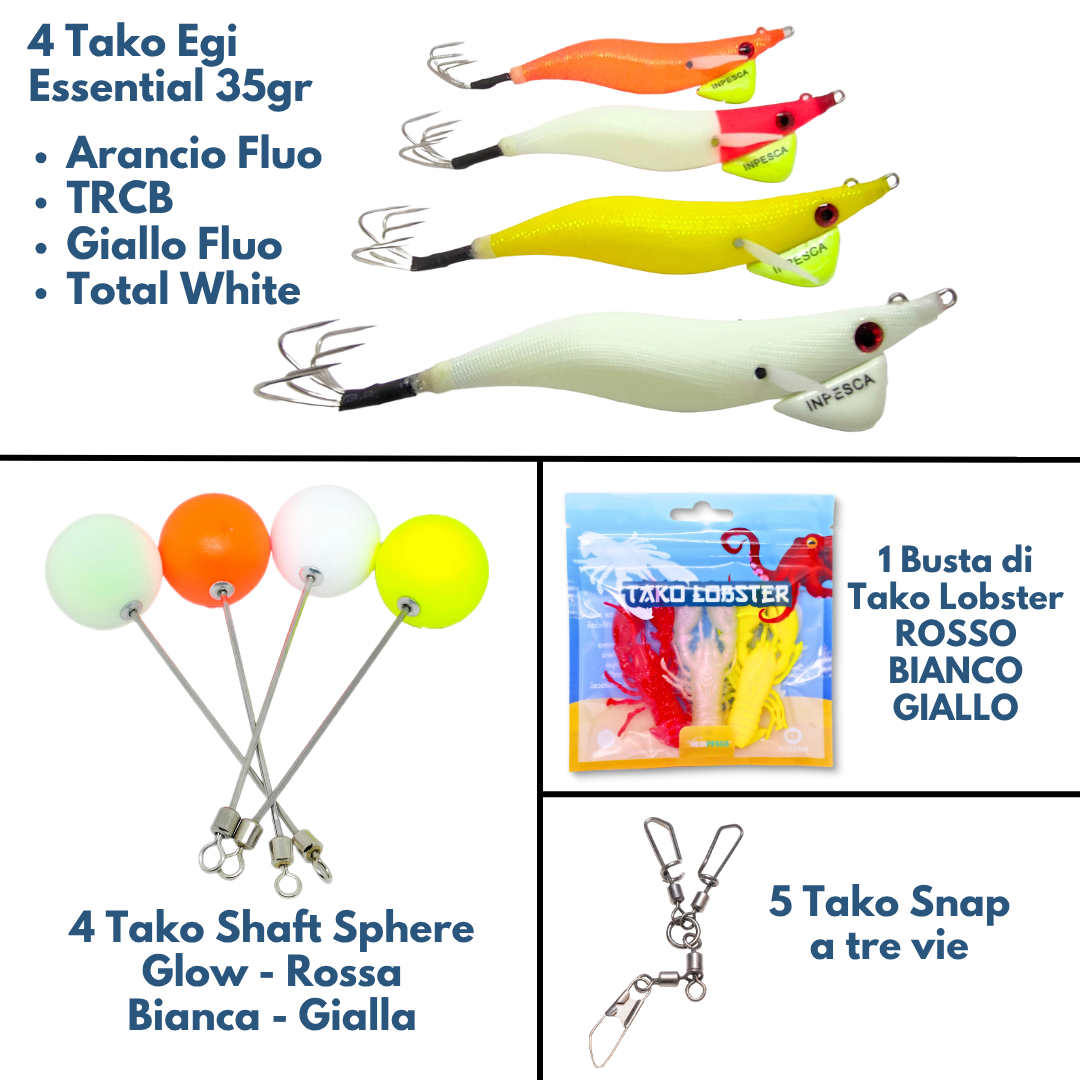 KIT TAKO EGI ESSENTIAL • 25gr / 35gr
