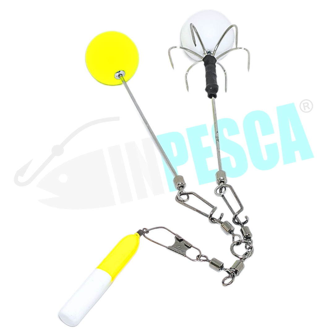 Polpara Artigianale Tako INPESCA - Bianco/Gialla