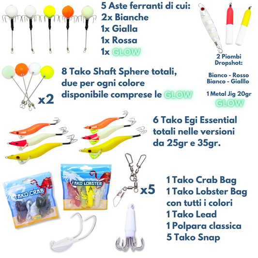 TAKO GAME BOX - PRO KIT • SPEDIZIONE GRATUITA