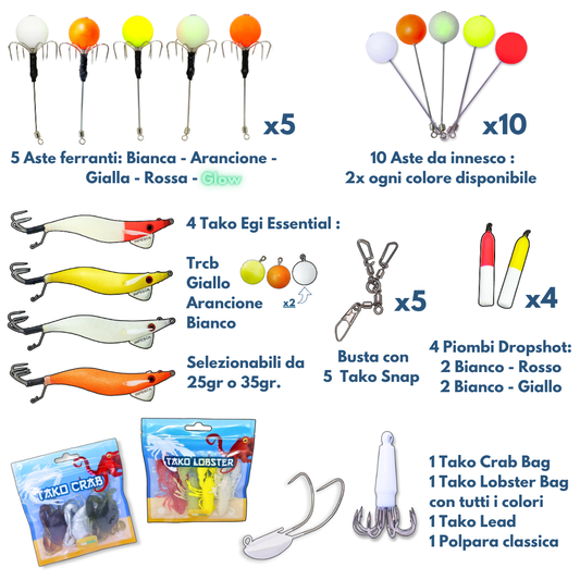 TAKO GAME BOX - PRO KIT • SPEDIZIONE GRATUITA